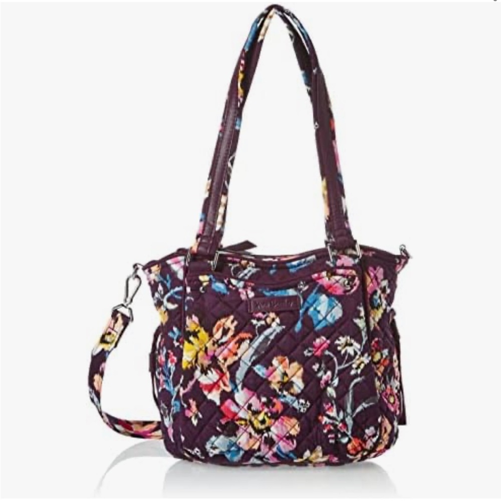 Vera Bradley Iconic Mini Glenna Satchel in Indianna Rose